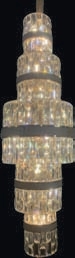 CHANDELIERS K9 CRYSTAL CAMADAS CP225L5