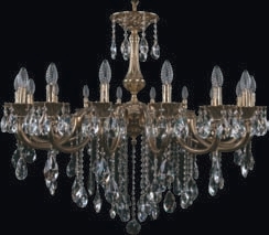 CHANDELIERS K9 CRYSTAL ZENTRA CG16002