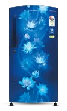 Direct Cool Refrigerator Color: Zephyr Blue Star Rating: 2 Star GLDC212SZBT2JC – 195 L