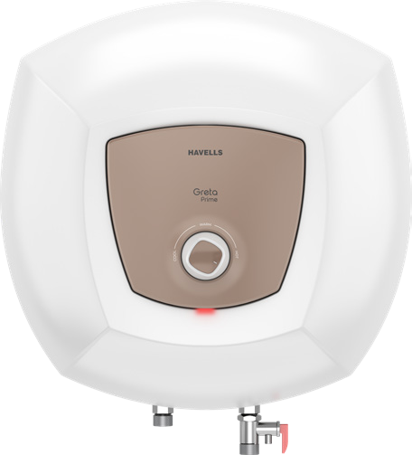 ELECTRIC STORAGE WATER HEATER Greta Prime 25 L White Champagne Gold