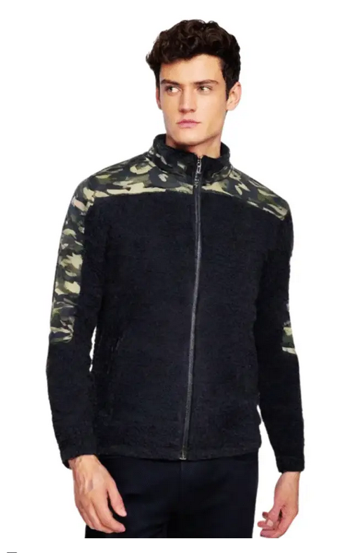 Men’s Classic Black Slim-Fit Jacket