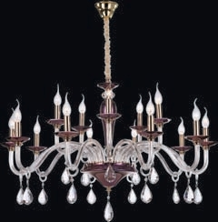 CHANDELIERS K9 CRYSTAL BAROQUE CP15015