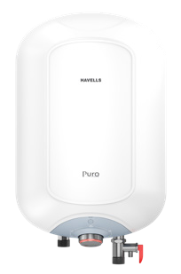 ELECTRIC STORAGE WATER HEATER Puro 6 L White Blue