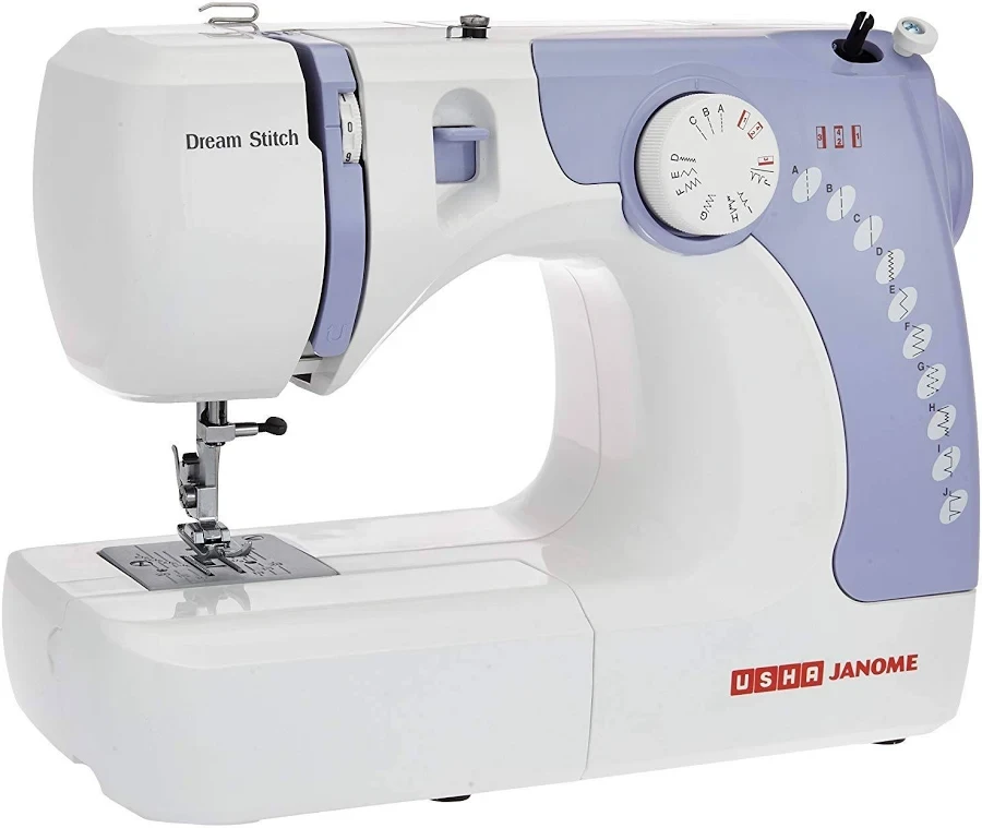 Usha Janome Dream Stitch Automatic Zig-Zag Electric Sewing Machine